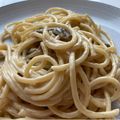 ekitchen's cooksnap of when they made Porcini cream pasta.