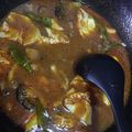 Cooksnap NLAMK semasa beliau membuat Tomyam merah ayam ala thai.