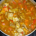 El cooksnap de Yanie JM cuando hizo Mondongo guisado al estilo Dominicano .