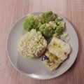 El cooksnap de Erikillo cuando hizo Arroz meloso con leche de coco y pescado.