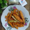 Cooksnap Aza Aaj semasa beliau membuat Keledek goreng kunyit.