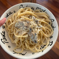 El cooksnap de cucu cuando hizo Pasta con salsa de nata y champiñones 🍄.