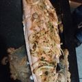 El cooksnap de Sara Alvarez cuando hizo Salmón al Horno.