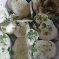 El cooksnap de Milagros Mónica Baez cuando hizo Ensalada de pepinos y cebolla de verdeo.