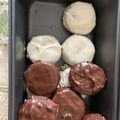 El cooksnap de Leonardo Mendizábal cuando hizo Alfajor tipo Havanna.