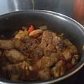 El cooksnap de Angelica Intriago cuando hizo Pollo agridulce.