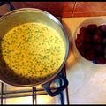 Szaffi88 Cooksnap-ja, amikor elkészítette a(z) Kurkumás zöldborsó főzelék receptet.