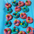 El cooksnap de Noelia Iribarne cuando hizo Mini donas con máquina.