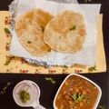 Arvinder kaur का कुकस्नैप जब उन्होंने छोले भटूरे (chole bhature recipe in hindi) बनाया था।