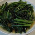 Cooksnap dari Akari Papa untuk resep Cah Poleng (Bayam Jepang) Sederhana