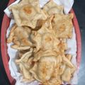 El cooksnap de Mariana Maidana cuando hizo Pastelitos criollos.
