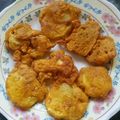 Vanika Agrawal's cooksnap of when they made Aloo  pyaaz or  gobhi ke pakoras.