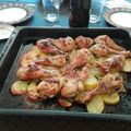 El cooksnap de Rafel Curto cuando hizo Muslos de pollo adobados al horno.
