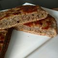 El cooksnap de Julieta Luján cuando hizo Pan de banana y chips de chocolate (sin TACC y sin lactosa).