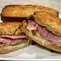 Chris Gan's cooksnap of when they made Ham Cheese and Avocado French Toast.