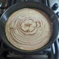 El cooksnap de M cuando hizo Bizcochuelo Marmolado 🥧.