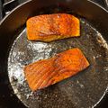 Sydney L's cooksnap of when they made Honey glazed salmon.