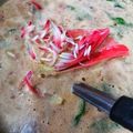 Cooksnap Julia ALeen Aireish semasa beliau membuat Kuah laksa bujang 😅.