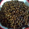 Poonam Singh का कुकस्नैप जब उन्होंने चटपटे काले चने (chatpate kale chane recipe in Hindi) बनाया था।