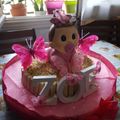 El cooksnap de Lara Aragon " El SARAO DE LARA" cuando hizo Tarta kit kat de chocolate y trufa - Tarta 1º cumpleaños de Mateo 👶🏻🎂.