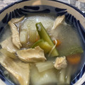 El cooksnap de Pily Guerrero cuando hizo Caldo de pollo para enfermedad estomacal.
