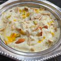 Hetal Poonjani's cooksnap of when they made Kesar Elaichi Shrikhand.