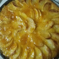 El cooksnap de Ángel Sebastian García cuando hizo Tarta de manzana.
