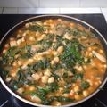 El cooksnap de Rosa Eva Veredas Sanchez cuando hizo Potaje de garbanzos con bacalao y espinacas.