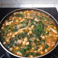 El cooksnap de Rosa Eva Veredas Sanchez cuando hizo Potaje de garbanzos con bacalao y espinacas.