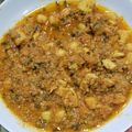 El cooksnap de Alex JC cuando hizo Harira o sopa tradicional marroquí.
