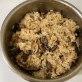 柯采穎 的 香菇油飯。電鍋版 cooksnap