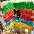 Anita Tóth Polyákné Cooksnap-ja, amikor elkészítette a(z) Szivárvány torta receptet.
