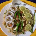 Manjit Kaur का कुकस्नैप जब उन्होंने कांदा बटाटा पोहा (Kanda batata poha recipe in Hindi) बनाया था।
