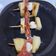 El cooksnap de José María Ortiz cuando hizo Brochetitas de jamón, mozzarella y melón.