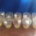 El cooksnap de dalilachavez505 cuando hizo Flan con vainillas en vasitos.