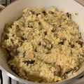 El cooksnap de Patricia Beatriz Zembrino cuando hizo Risotto de Hongos.