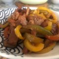 รูป Cooksnap ของ new เมื่อเขาทำ หมูเส้นผัดพริกหวาน (Chinjao rosu青椒肉絲)