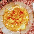 Neeta Bhatt का कुकस्नैप जब उन्होंने छोले समोसा चाट(chole samosa chaat recipe in hindi) बनाया था।