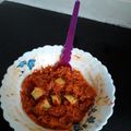 Ila Naik's cooksnap of when they made કાચી કેરીનો આચરી સંભારો.(kachi Keri no achari sambharo in Gujarati).