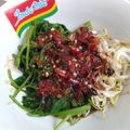 Cooksnap dari Diniati Juliana Zulhawa untuk resep Brambang Asem/Rujak kangkung