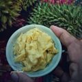 Cooksnap Ziana Chesaad semasa beliau membuat Tempoyak.