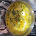 El cooksnap de Wendy Desireé Bayas Agurto cuando hizo Sopa de mellocos con huevo.