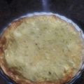 El cooksnap de norah cuando hizo Tarta de puerro, cebolla y queso.
