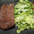 El cooksnap de Natalia cuando hizo Colita de cuadril al horno con ensalada de rúcula.