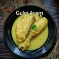 Cooksnap Nur Nadiah semasa beliau membuat Gulai Darat Ayam.