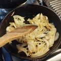 El cooksnap de Pablo Turconi cuando hizo Cebolla caramelizada.