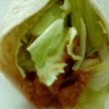El cooksnap de MaryGlory cuando hizo Bbq chicken wrap.