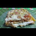 El cooksnap de Yéssica cuando hizo Lasaña de pollo.