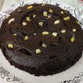 pinky makhija का कुकस्नैप जब उन्होंने चॉकलेट बनाना केक (Chocolate banana cake recipe in hindi) बनाया था।