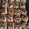 El cooksnap de iiOnela eLaa cuando hizo Hojaldres con crema pastelera y crema pastelera de chocolate.
